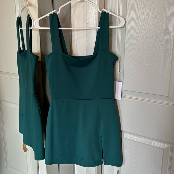 REFORMATION Daria Ecomove Active Dress Green M - Picture 7 of 8